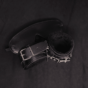 Blindfold and Cuffs